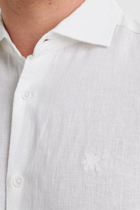 Vanguard long sleeve shirt linen cotton ble